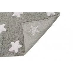 Lorena Canals Machine Washable Rug - Stars Grey/White