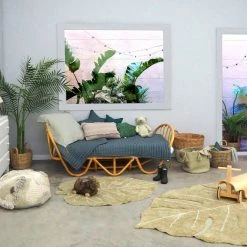 Rugs Lorena Canals Machine Washable Rug - Mini Monstera Leaf Olive