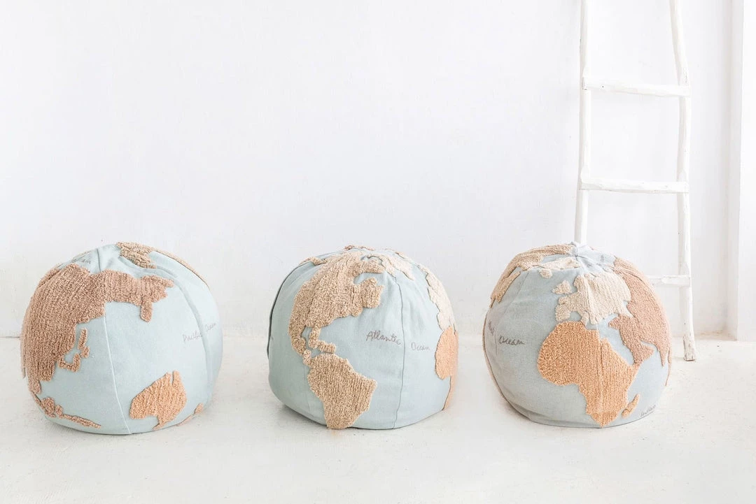 Lorena Canals Pouffe - World Map Pouffe & Beanbags 8 Lorena Canals Pouffe - World Map Pouffe & Beanbags