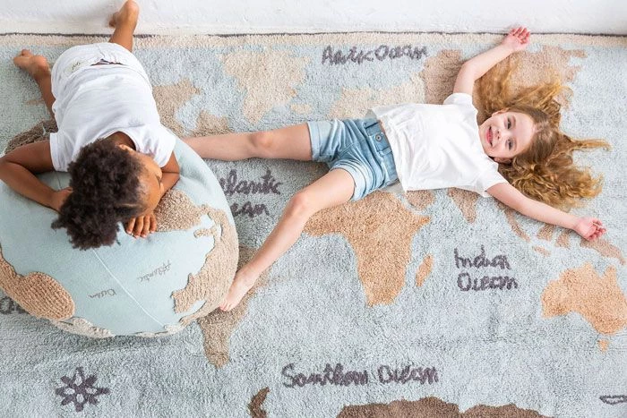 Lorena Canals Pouffe - World Map Pouffe & Beanbags 10 Lorena Canals Pouffe - World Map Pouffe & Beanbags