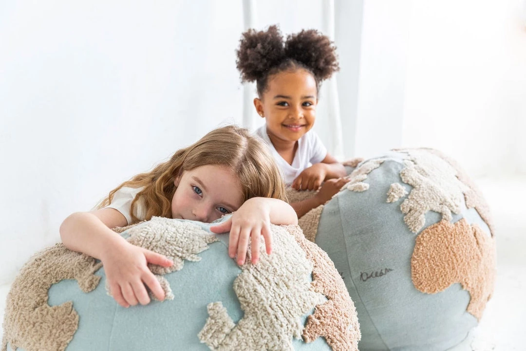 Lorena Canals Pouffe - World Map Pouffe & Beanbags 5 Lorena Canals Pouffe - World Map Pouffe & Beanbags