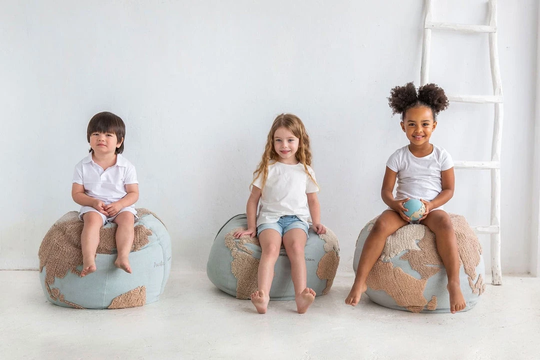 Lorena Canals Pouffe - World Map Pouffe & Beanbags 6 Lorena Canals Pouffe - World Map Pouffe & Beanbags