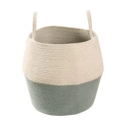 Lorena Canals Cotton Basket - Zoco Vintage Blue/Natural