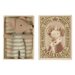 Josh & Jenna Maileg Baby Mouse In A Matchbox - Boy NEW ARRIVALS