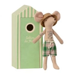 Maileg Beach Cabin Mouse - Dad Maileg Mice & Bunnies