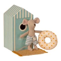 Maileg Mice & Bunnies Maileg Beach Cabin Mice - Little Brother