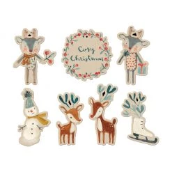 Maileg Mice & Bunnies Maileg Cosy Christmas Gift Tags