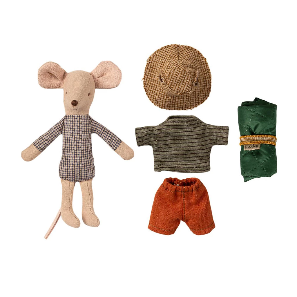 Maileg Mice & Bunnies Maileg Hiker Mouse - Big Brother 5 Maileg Mice & Bunnies Maileg Hiker Mouse - Big Brother