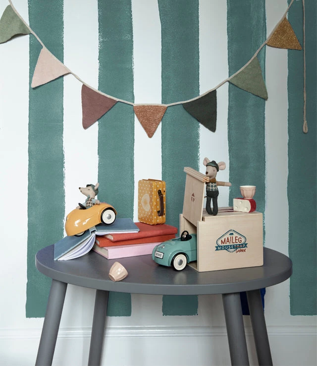 Maileg Mouse In A Race Car + Garage - Yellow Maileg Mice & Bunnies 4 Maileg Mouse In A Race Car + Garage - Yellow Maileg Mice & Bunnies