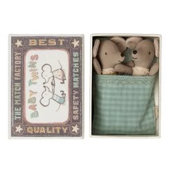 Maileg Mice In A Matchbox - Twins NEW ARRIVALS