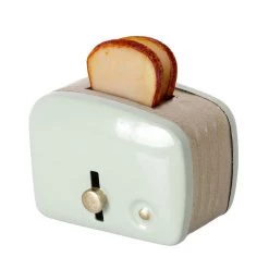 Maileg Minature Toaster & Bread - Mint