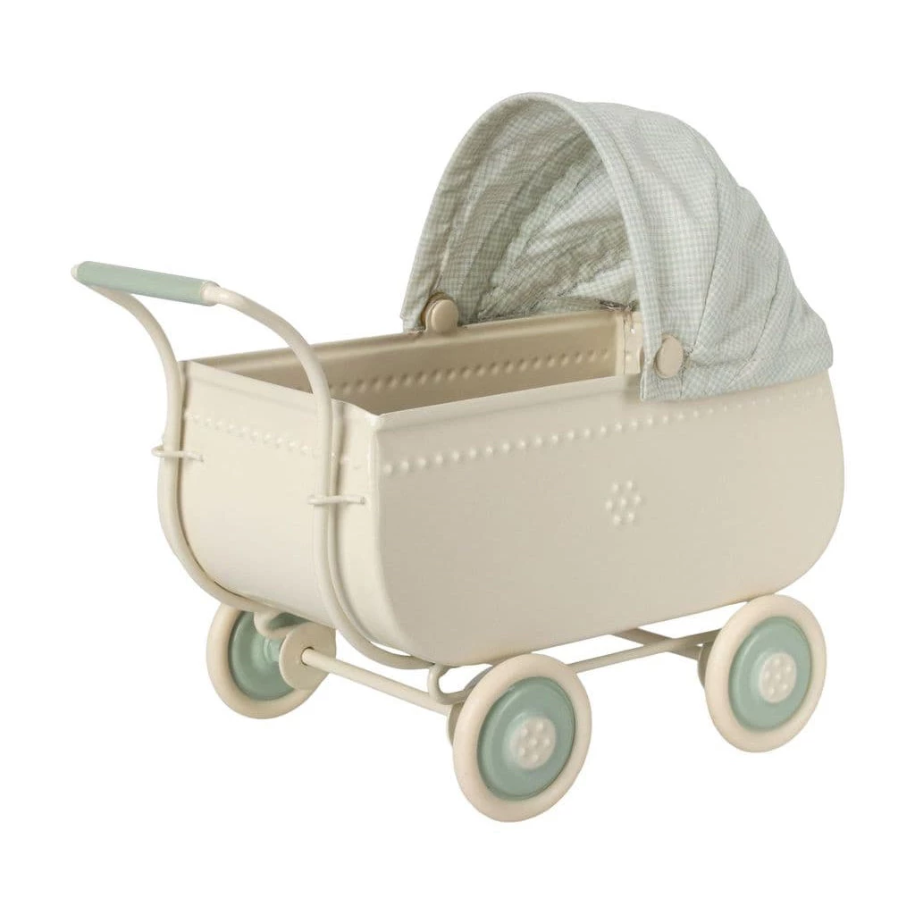 Maileg MY Pram - Blue NEW ARRIVALS 3 Maileg MY Pram - Blue NEW ARRIVALS