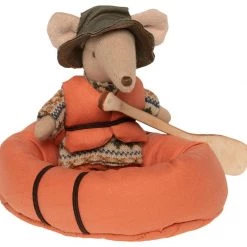 Maileg Mouse In A Rubber Boat