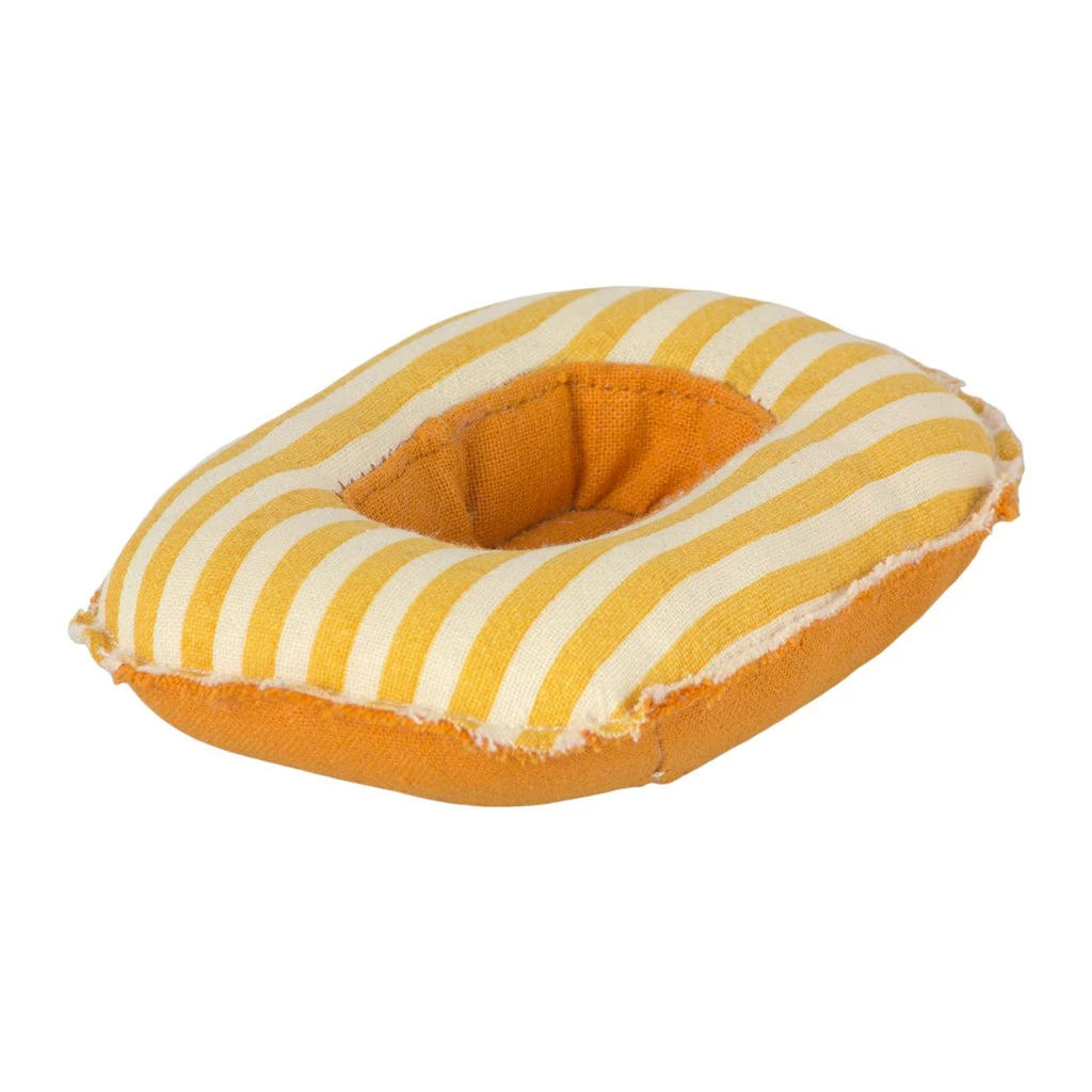 Maileg Rubber Boat - Yellow Stripe Maileg Mice & Bunnies 3 Maileg Rubber Boat - Yellow Stripe Maileg Mice & Bunnies