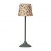 Maileg Mice & Bunnies Maileg Minature Floor Lamp - Dark Mint