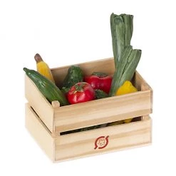Maileg Mice & Bunnies Maileg Veg & Fruit Crate