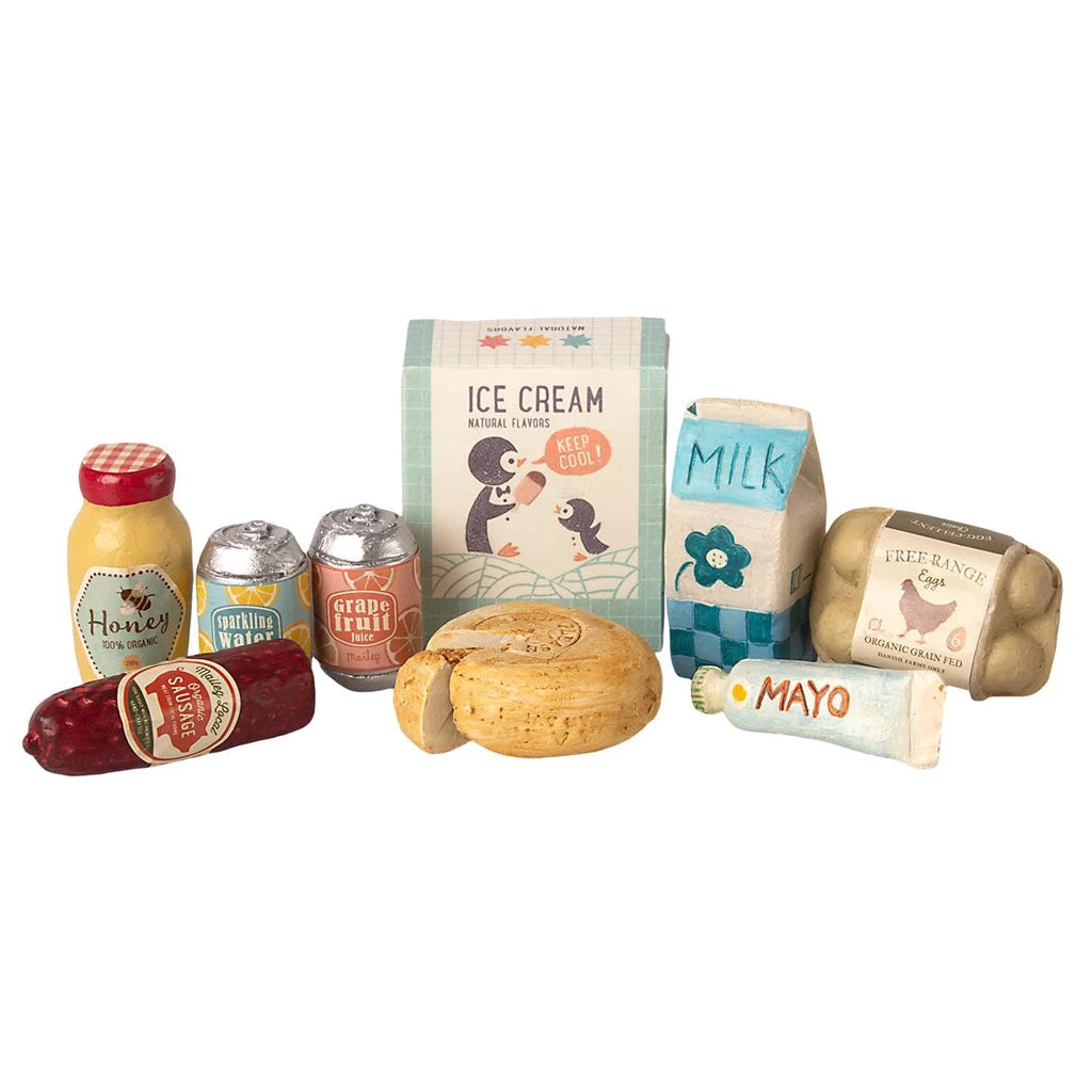 Maileg Vintage Food - Grocery Box 3 Maileg Vintage Food - Grocery Box