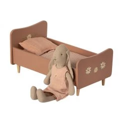 Maileg Mice & Bunnies Maileg Wooden Mini Bed - Rose