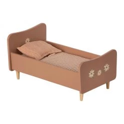 Maileg Mice & Bunnies Maileg Wooden Mini Bed - Rose