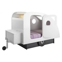 Mathy By Bols Caravan Childs Single Bed - Colour Lacquer (20+ Colours) Kids Beds