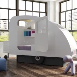 Mathy By Bols Caravan Childs Single Bed - Colour Lacquer (20+ Colours) Kids Beds