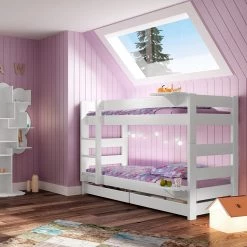 Mathy By Bols Dominique Bunk Bed - Colour Lacquer (20+ Colours)