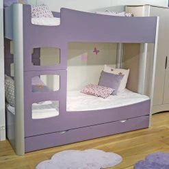 Mathy By Bols Fusion Bunk Bed - Colour Lacquer (20+ Colours) Bunk Beds & Loft Beds