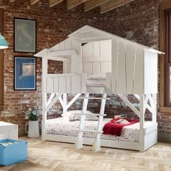 Mathy By Bols Treehouse Bunk Bed - Colour Lacquer (20+ Colours)