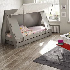 Mathy By Bols Camping Tent Childs Single Bed - Colour Lacquer (20+ Colours) Kids Beds 10 Mathy By Bols Camping Tent Childs Single Bed - Colour Lacquer (20+ Colours) Kids Beds