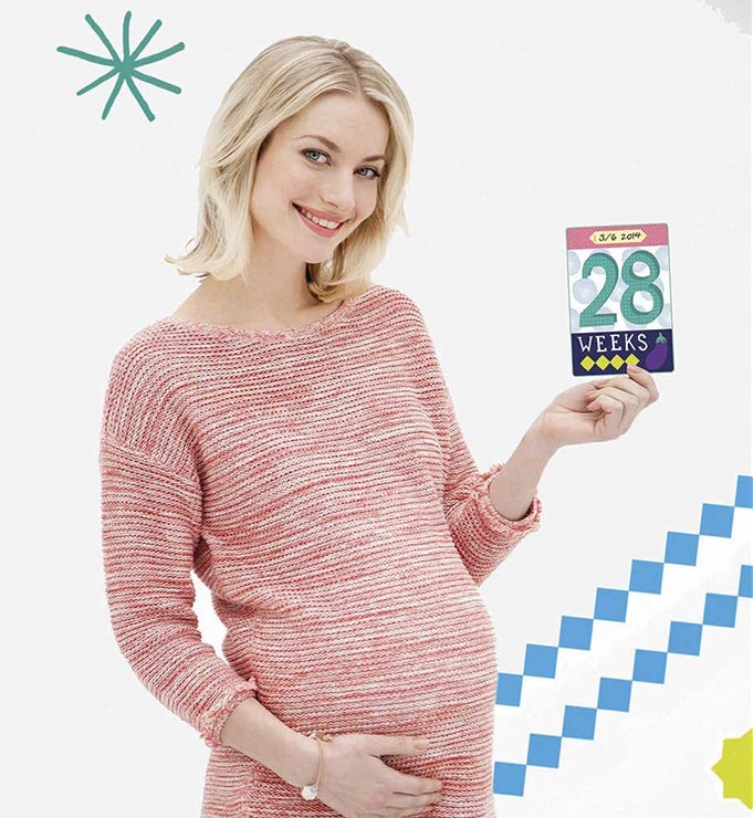 Milestone Cards - Pregnancy & Newborn 5 Milestone Cards - Pregnancy & Newborn