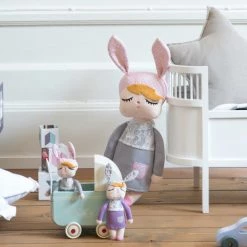 MINIROOM Personalised Large Rabbit Doll - Grey 10 MINIROOM Personalised Large Rabbit Doll - Grey