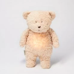 Soft Toys Moonie Organic Humming Bear Sleep Aid - Sand