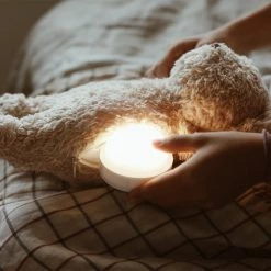 Soft Toys Moonie Organic Humming Bear Sleep Aid - Sand