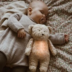 Soft Toys Moonie Organic Humming Bear Sleep Aid - Sand