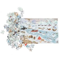 Shapes & Puzzles Moulin Roty The Arctic Le Jardin Jigsaw