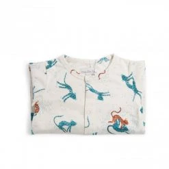 Organic Rompers & Hats Moulin Roty Playful Cheetah Romper