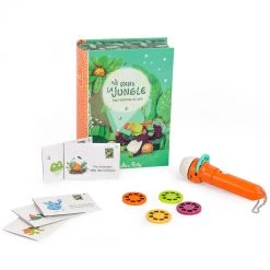 Books Moulin Roty 'Dans Le Jungle' Storybook Torch