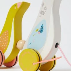 Moulin Roty Pull Along Family Of Geese