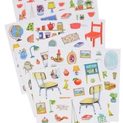 Moulin Roty La Grande Famille Colouring & Sticker Book 8 Moulin Roty La Grande Famille Colouring & Sticker Book