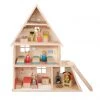 Wooden Toys Moulin Roty Le Grande Famille Doll House With Furniture 1 Wooden Toys Moulin Roty Le Grande Famille Doll House With Furniture
