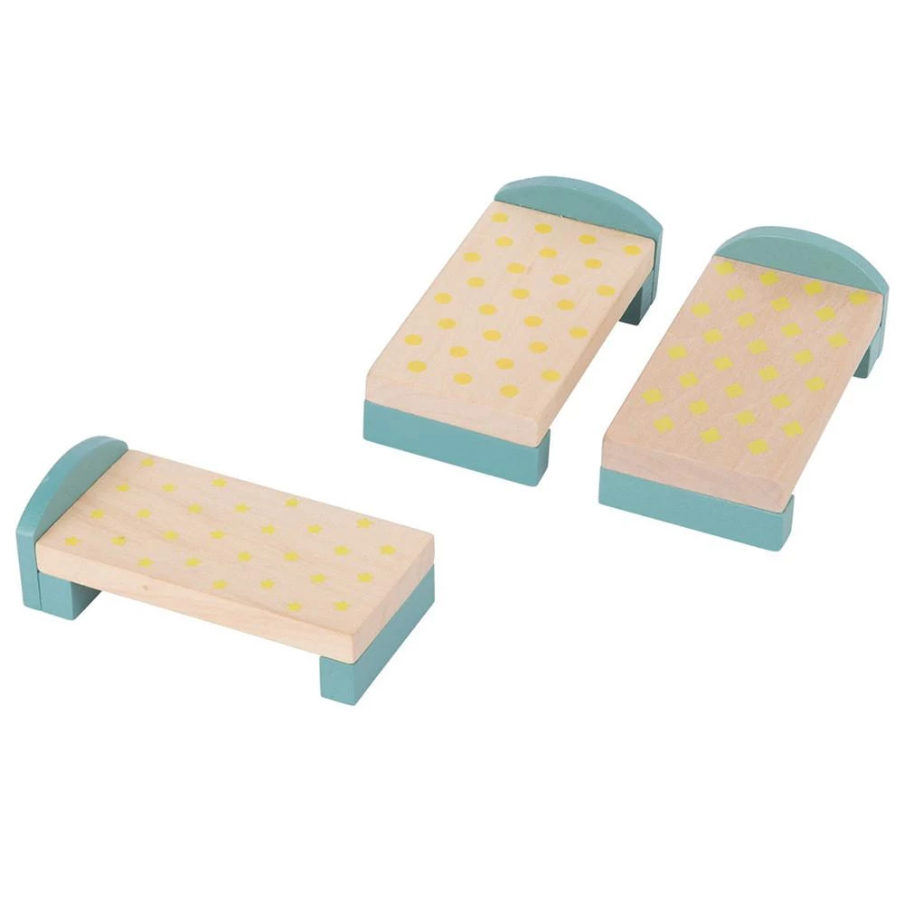 Wooden Toys Moulin Roty Le Grande Famille Doll House With Furniture 7 Wooden Toys Moulin Roty Le Grande Famille Doll House With Furniture