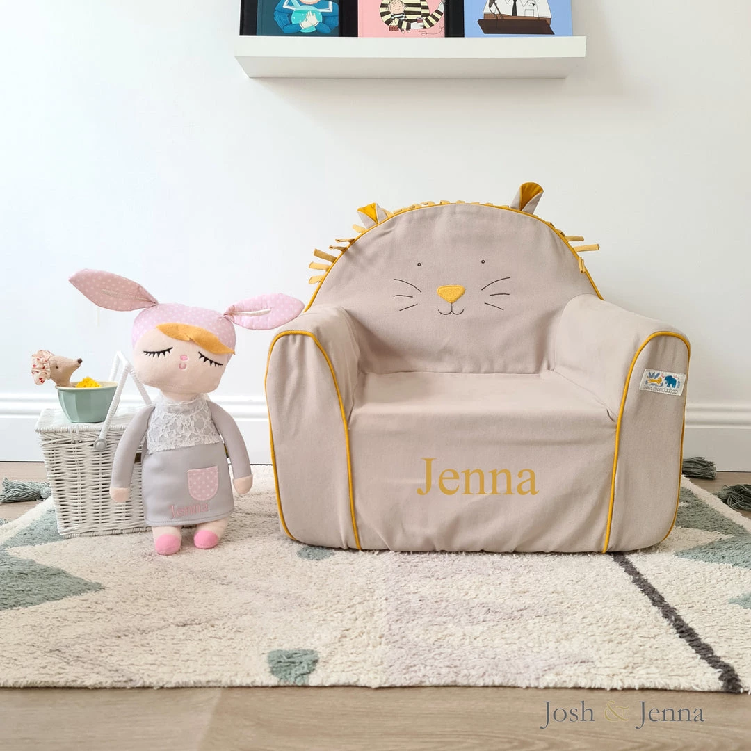 Kids Tables & Chairs Moulin Roty Personalised Lion Sofa 8 Kids Tables & Chairs Moulin Roty Personalised Lion Sofa