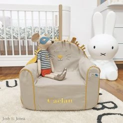 Kids Tables & Chairs Moulin Roty Personalised Lion Sofa