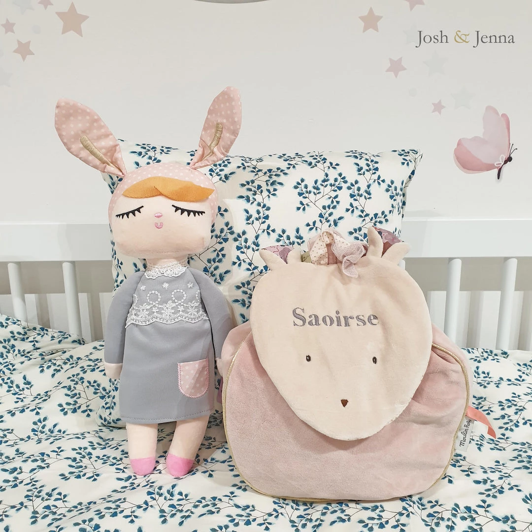 Moulin Roty Personalised Mouse Backpack Clothing & Accessories 4 Moulin Roty Personalised Mouse Backpack Clothing & Accessories