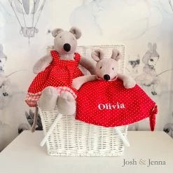 Moulin Roty Personlised Nini The Mouse Soft Toys