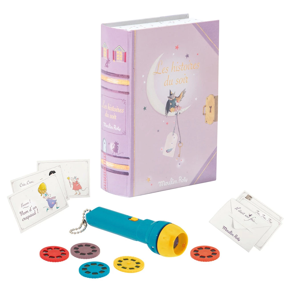 Moulin Roty 'Les Histories Du Soir' Storybook Torch Books 3 Moulin Roty 'Les Histories Du Soir' Storybook Torch Books