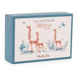 Moulin Roty Soft Baby Slippers - Giraffe