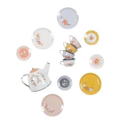 Kitchen & Shop Play Moulin Roty Les Parisiennes 14 Piece Tea Set
