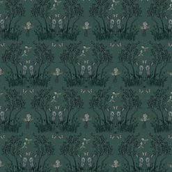Kids Wallpaper Jimmy Cricket Wallpaper - Garden Pine Green