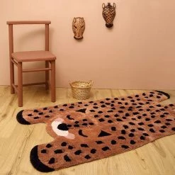 NATTIOT Rugs Cotton Rug - Little Cheetah